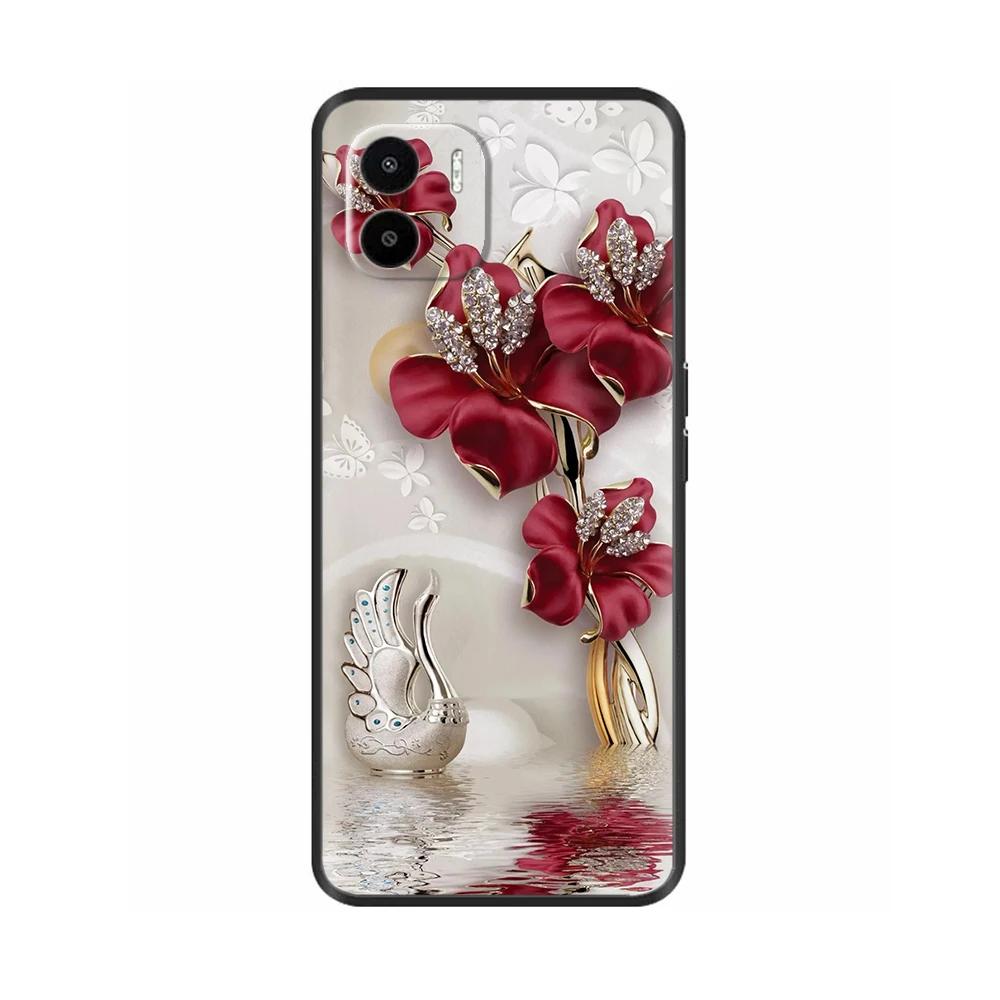 Für Redmi A1 Hülle Für Redmi A2 Niedliche Cartoon Weiche Silikonhülle Für Redmi A2+ Plus Hülle Für Xiaomi RedmiA1 Plus Schutz Coque