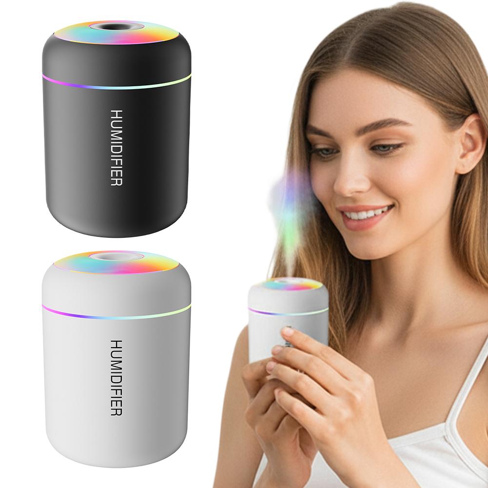 Mini Car Humidifier Aromatherapy Diffuser Portable Small Air Moisturizer For Office & Bedroom Desktop Use F6N3
