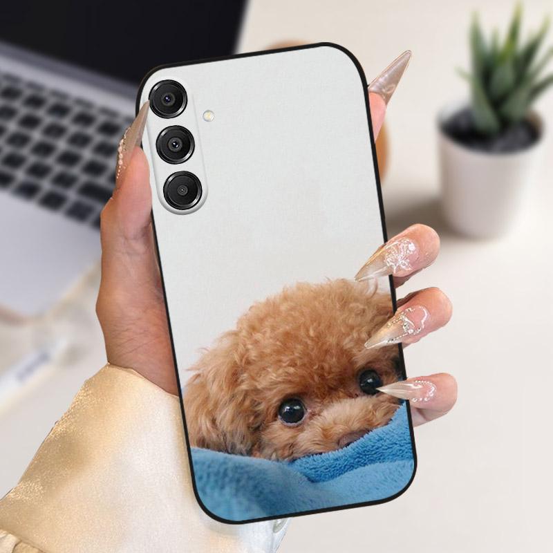 For Samsung Galaxy A17 Case Cover Soft Silicone TPU Shockproof Bumper For GalaxyA17 5G Protective Phone Casing A 17 Cartoon Capa