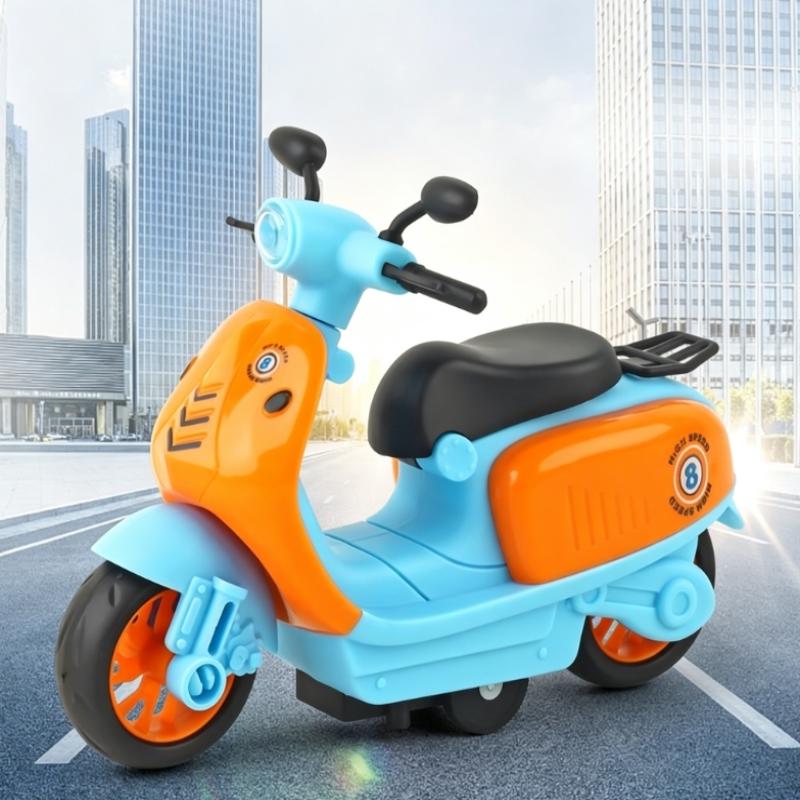 Children'S Inertial Motorcycle Toy Simulation Drop-Resistant Motorcycle Model Funny Birthday Gifts-Toy