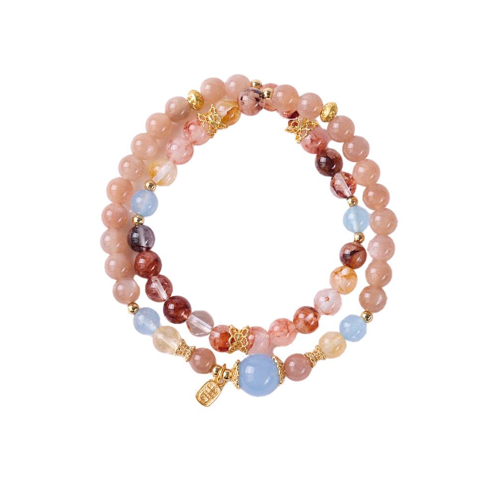 New Chinese Style High-end Double Loop Bracelet