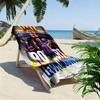 Robert Lewandowski Fc Bayern Munich Beach Towel Portable For Travel Outdoor Camping Seaside Outdoor Pool Towel Quickdrying Swim Towel