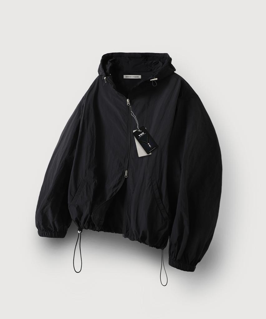 Mood Inside Special Hooded Windbreaker_Light Beige
