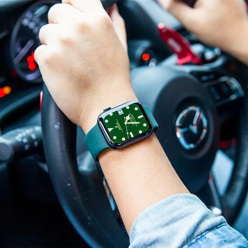 

Силиконовый ремешок для Apple Watch Band 44 мм 40 мм 42 мм Ultra 49 мм 8 3 4 5 6 SE Correa Watchband Bracelet iWatch Series 7 41 мм 45 мм 42 44 45 49 mm S-M