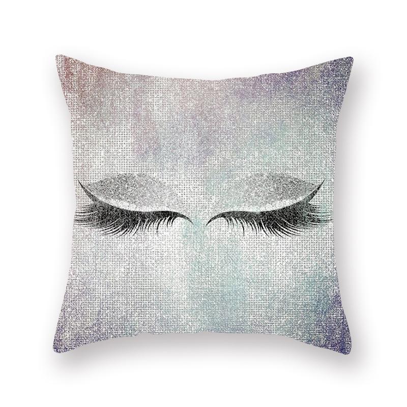 Ins Wimper Pfirsich Samt Kissenbezug Kissen Schlaf Taillenkissen Kissenbezug Zuhause