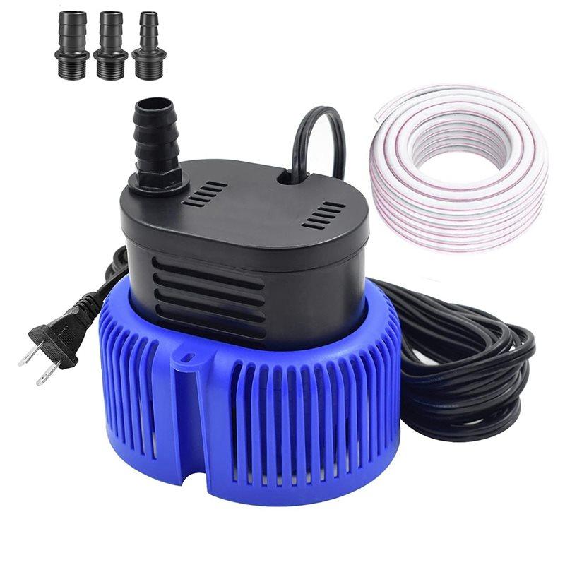 

A34R Above Ground Pool Cover Pump, Submersible Water Sump Pump, Swimming Water Removal Pumps 850 GPH, US Plug