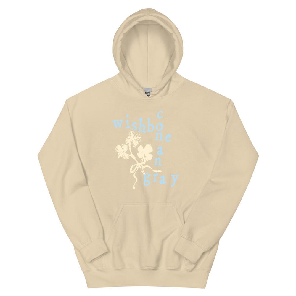 CONAN GRAY RED RIBBON WISHBONE HOODIE Winter Fleece Hooded Sweatshirts Graphic Men Women Clothing Fashion Hoodies