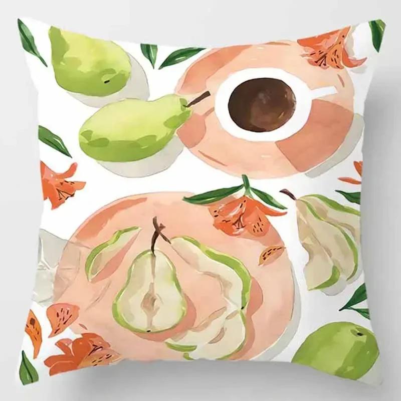 Car Sofa Creative Decor Modern Bedroom  Cushion Cover New Summer Green  Home  Pillow