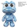 Frog Desktop Decor 3D Printed Ornaments, Movable Joint Design, Durable Surface Statue Smooth Frog, for Home Office Workmanship Model