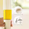 Kitchen Oil Bottle 550mL No Open Lid Spray Pour Dual Purpose Oil Bottle No Hanging Oil Vinegar Soy Sauce Glass Seasoning Bottle