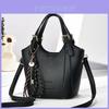Stylish Ladies Pu Leather Tote Bag With Large Capacity And Zipper Closure For Everyday Use