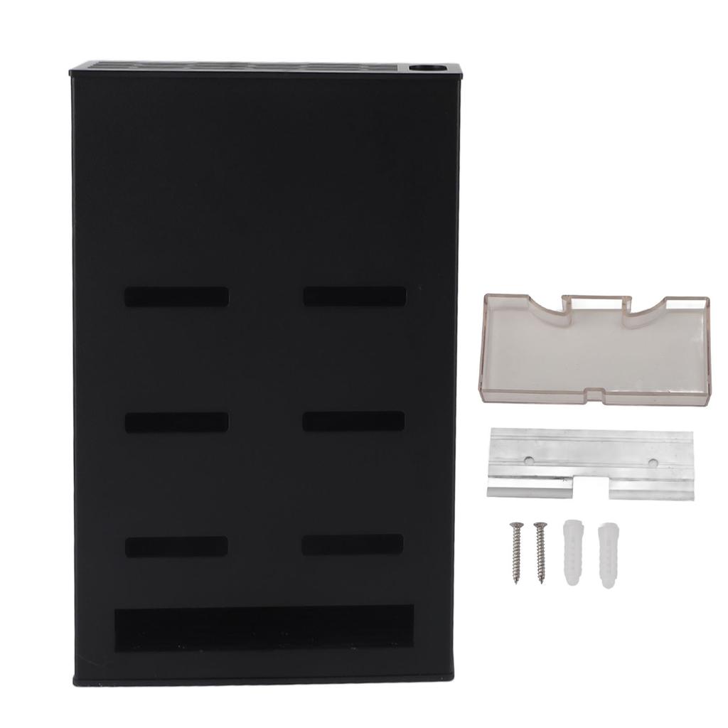 Wall Mounted Knives Block Space Aluminum Wall Hanging Knives Rack Multipurpose Knives Slot Holder Fo