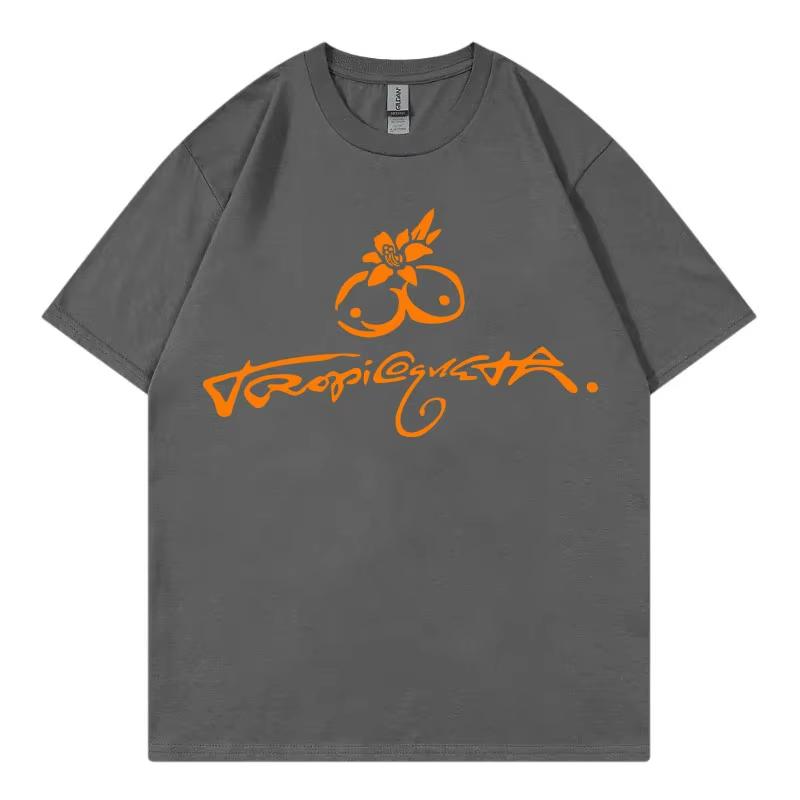 Karol G Tropicoqueta 2025 New Album Logo Graphic T Shirts Harajuku Pop Music Short Sleeve T-shirt Men Women Y2k Fashion T-shirts