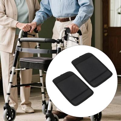 2 Pieces Walker Handle Cushions Hand Grip Covers Mobility Aid Accessories Comfort Soft Cushion