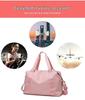 Women's Large Capacity Fitness & Yoga Travel Bag with Wet/Dry Separation