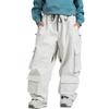 Women's & Men's Multi-Pocket Corduroy Ski Pants - Windproof & Waterproof Snowboarding Gear