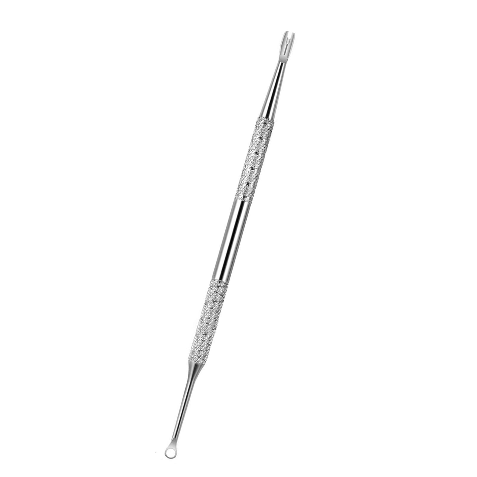

Nail Cuticle Pusher Cuticle Remover Cuticle Trimmer Circle Shaped Nail Cleaner Dual Sided Metal Manicure Pedicure Tools 3