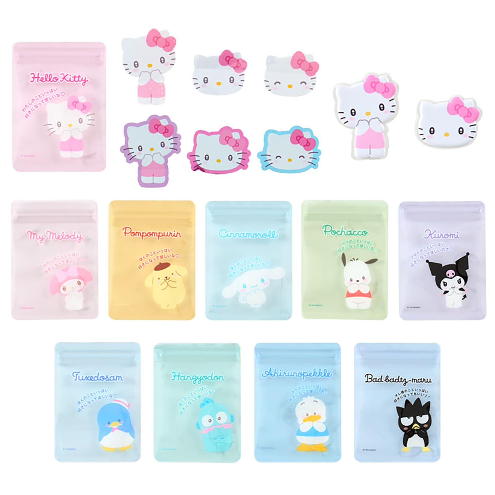 Набор секретных наклеек Sanrio Гран-при персонажей Часть 3 Я хочу, чтобы вам очень понравилось Персонажи Sanrio Возраст 3+ 851850