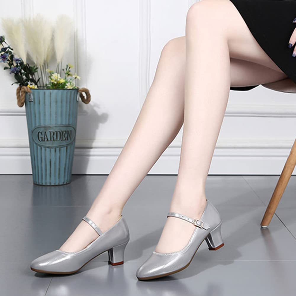 [Gengzee] Latin Dance Shoes for Women, Stage Dance Shoes, Ballroom Dance Shoes, Adult Modern Dance Sneakers, Ballet Shoes, Jazz Shoes, Rubber Sole, Mi