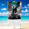 Quick Dry Beach Towel Lewis Hamilton Pattern, Lightweight Absorbent Towel for Pool Beach Vacation Use