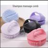 Multi-Functional Silicone Scalp Massager Comb for Home & Personal Care