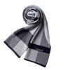 2026 New Men's Wool Plaid Scarf – Trendy Knitted Korean Style, Versatile and Warm Winter Accessory