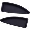 Compatible with Chevrolet Malibu Front and Rear Interior Door Switch Bezel Cap 23451124, 23451126 (2 Pair -Front+Rear L+R)