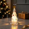 Crystal Christmas Tree Night Light Christmas Desktop Ornament Xmas Tree Lamp Christmas Gift Glow in The Dark Home Decor