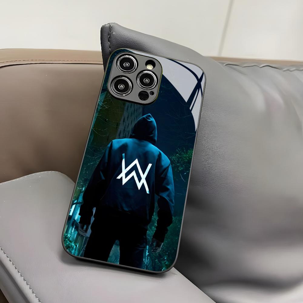 

Alan Walker DJ Faded Phone Case for Iphone 15 14 12 11 13 Pro Max Mini 8 X Xr Xs 7 Puls glass iPhone14