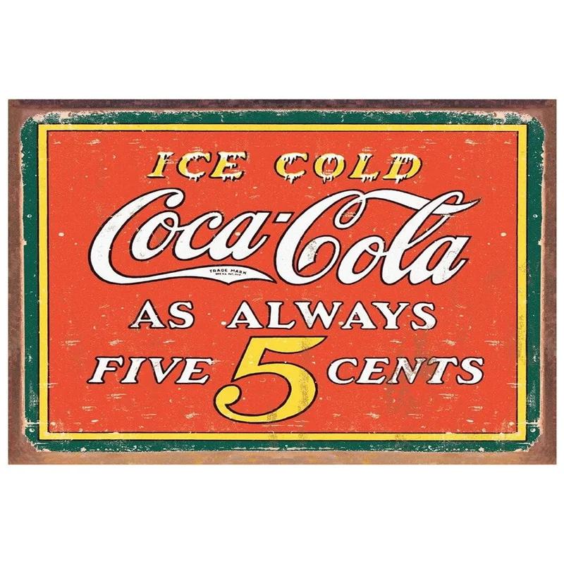 Metal Tin Signs Pizza Coffee Beer Wall Decoration Plaque Vintage Art Poster Iron Painting for Man Cave Home Cafe Garden Club