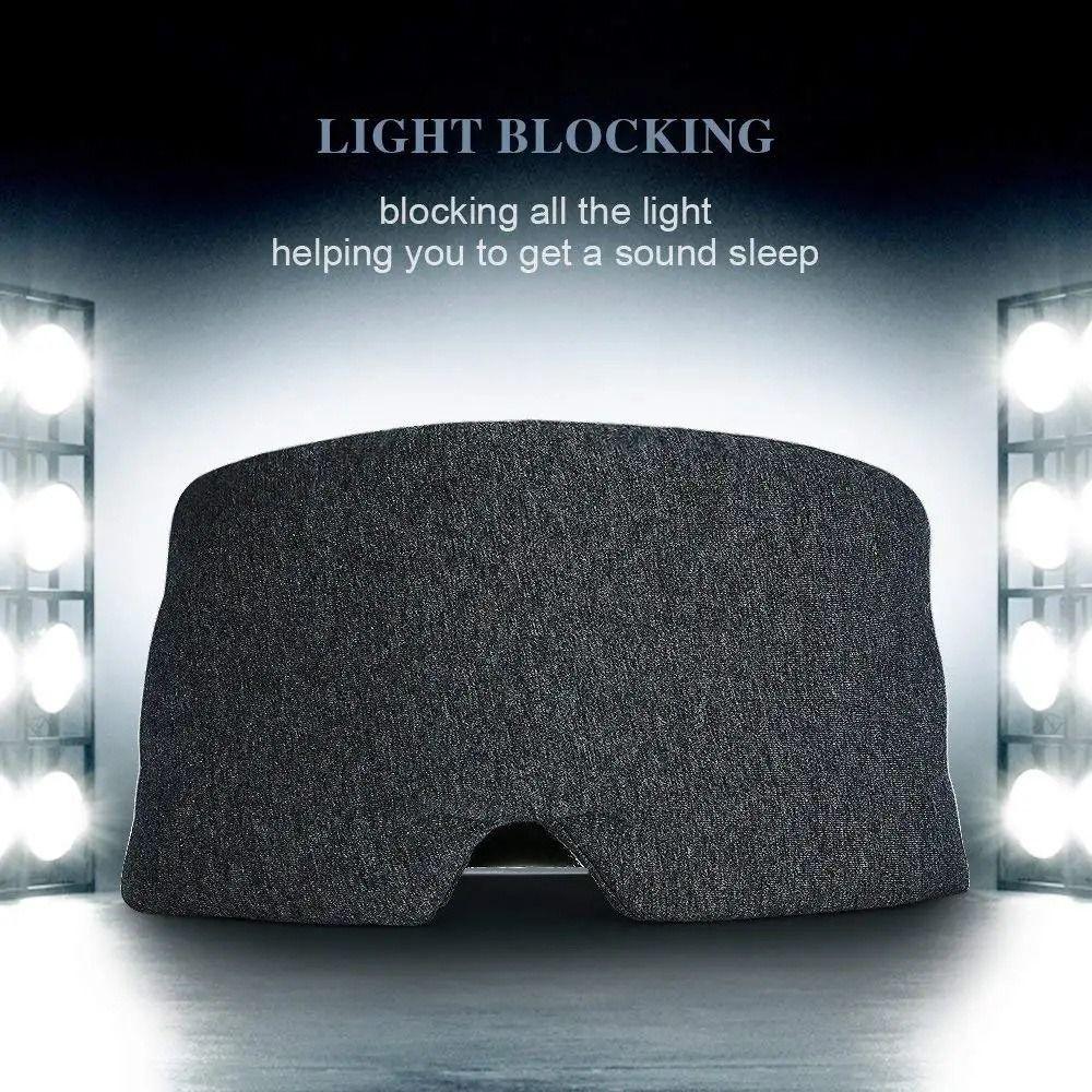 Cotton Material Sleep Eye Mask Full Cover Design Eye Shade Blindfold Blindfold Eye Cover  Rest Time