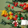 Christmas Artificial Holi Berries Fruit for Christmas Tree Decoration Flower Wreath DIY Christmas Craft (Pack of 100)|Christmas Ornaments Props