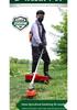 Multi-Functional Electric Lawn Mower with Backpack, Lithium Battery, Powerful Brush Cutter, Trimmer, and High Reach Greenery Tool.