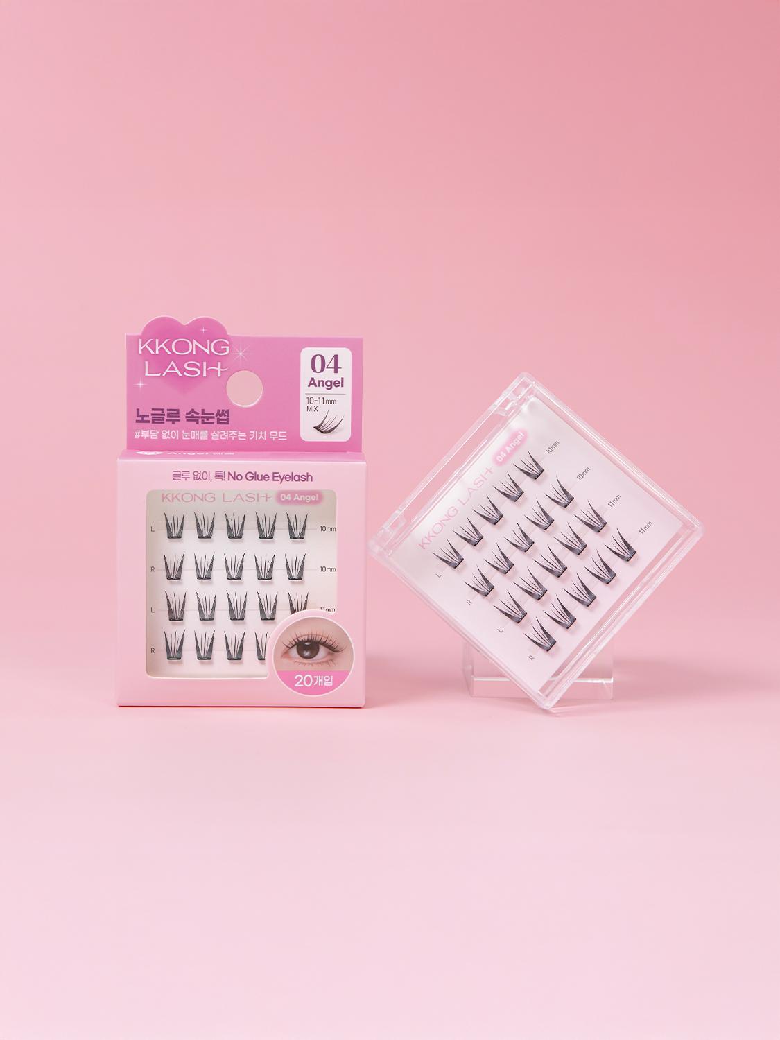 Angel #4 Natural Look No-Glue False Eyelashes 1ea