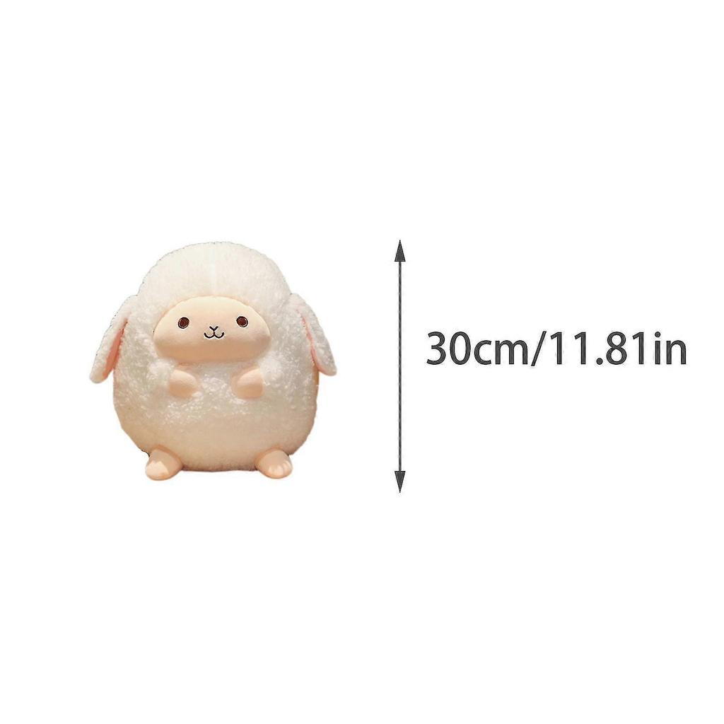 Soft Cute Ball Sheep Pillow Little Sheep Doll Plush Toy Couple Creative Rag Doll Birthday Gift
