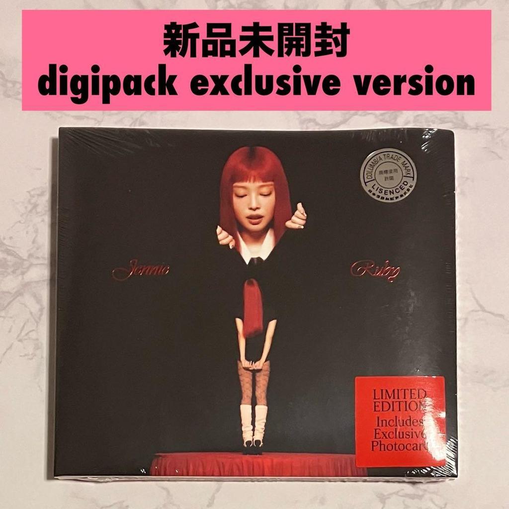[USED] BLACKPINK Jennie Album Ruby Ruby Digipack Limited Edition