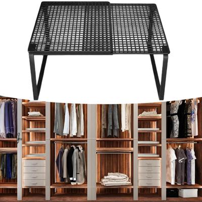 Expandable Cabinet Storage Shelf Adjustable Organization Organizer Rack Stand Riser for Under Sink