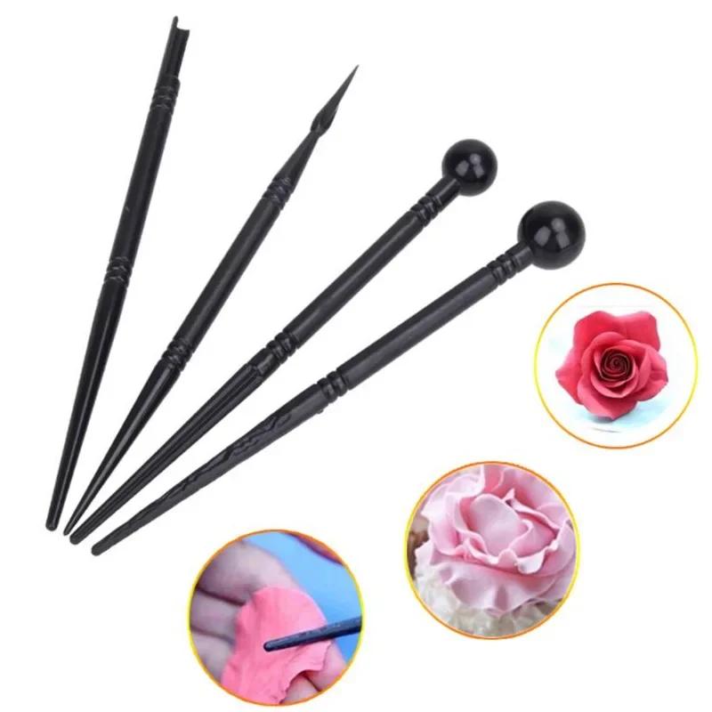1Set Pottery Dots Sculpture Tool Stainless Steel Polymer Clay Shape Pen Metal Ball Clay Carving DIY Ceramics Decorating Tools
