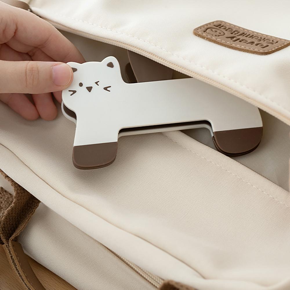 Cute Cat Book Holder, Fixed Book Holder, Office Supplies Folder, Student Stationery Clip, Bill Holder