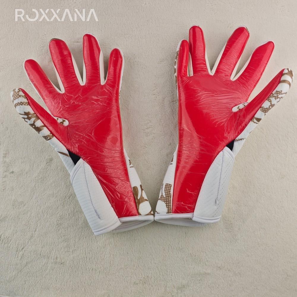 ROXXANA Adult Training Match Professional Goalkeeper Gloves High-Performance Durable Latex Grip Anti-Slip Protective Soccer Game