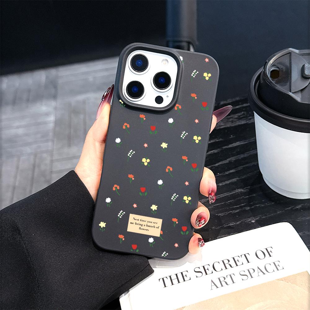 

Clmj Luxury full screen colorful flowers Matte Silicone Soft Phone Case For Samsung A36 A16 A15 A24 A34 A05S A54 A33 A53 Cover Samsung A30 4G