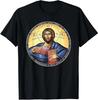 Jesus Christus Pantokrator Orthodox Byzantinische Ikone T-Shirt