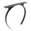 Graduation Cap Headband Insert Anti Fall Grad Cap Headband Holder for Graduates Students Black 1 Piece