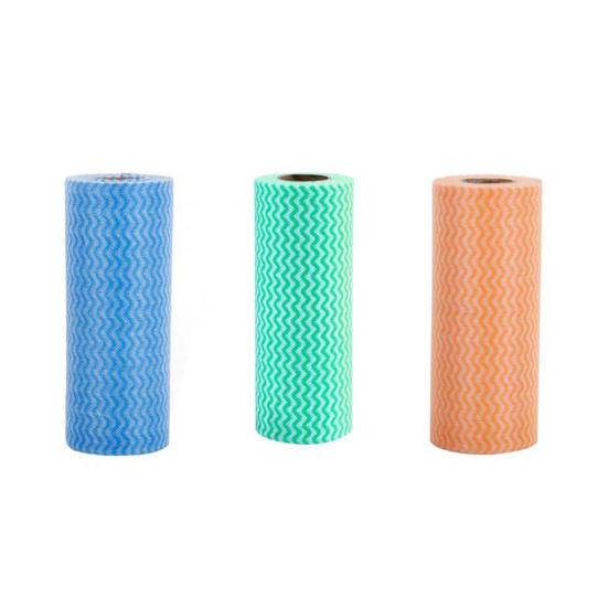 1 Roll Dish Cloth Single-use Lint Free Absorbent Non Woven Fabric Disposable Bowl Plate Washing Rag Kitchen Washcloth Daily Use