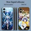 Anime Rimuru Tempest Popular Phone Case For iPhone 17 16 15 14 13 12 11 X XR XS 8 Plus Mini Pro Max Soft Black Shockproof Cover
