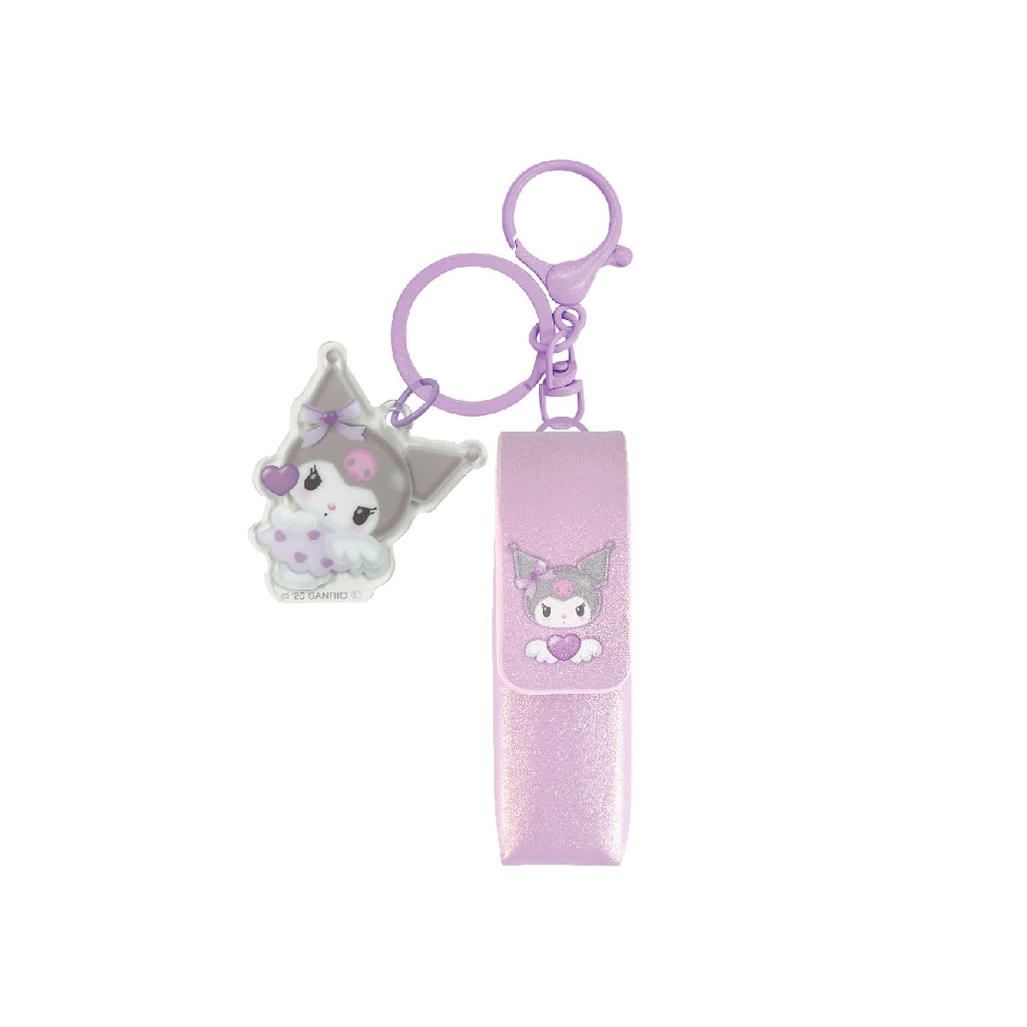 

San Art Sanrio Characters Angel Series Lip Case Charm Kuromi SAN-0062-PUR