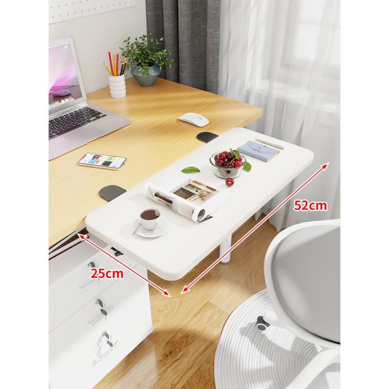 Składana Podpórka pod Nadgarstki do Klawiatury Biurkowej: Wydłużony wspornik krawędzi stołu do stanowiska pracy w akademiku