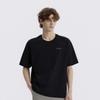 National Geographic N262Uts240 Kraz Halb-Oversize Kurzarm-T-Shirt Schwarz