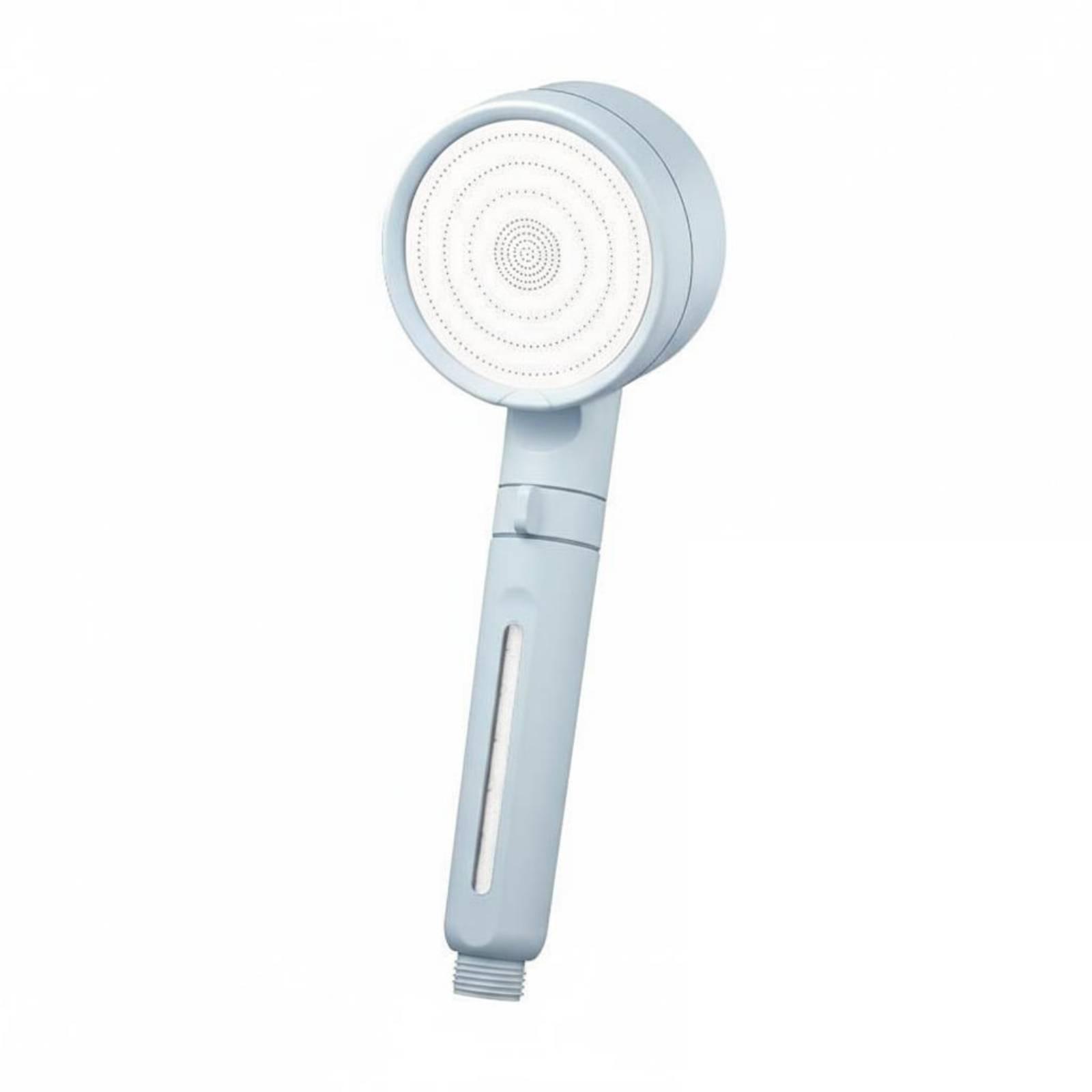 Filtered Shower Head Removal High Pressure Shower Head Easy Installation Universal Fit for Women синий