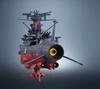 TAMASHII NATIONS Shining Battleship Collection: Yamato Forever - REBEL3199 Space Battleship Yamato 3199 (Third Refit) - Approx. 165mm In Length - ABS
